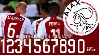 Free font AFC Ajax 2023 UEFA  | how to shape tool trace picture in corelDraw