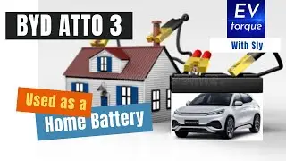 BYD Atto3 used as a Home Battery