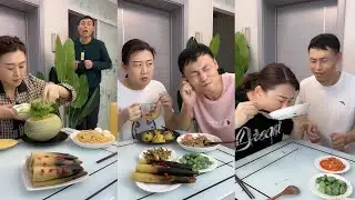 Trending 🔥 Funny Husband Wife Yummy Food Eating Challenge||Prank 😂🤫||Comedy 🤣🤣