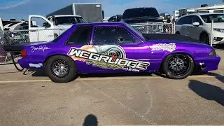 Smoking and Grilling with AB new drag racing car Big Jake's Southern Nationals