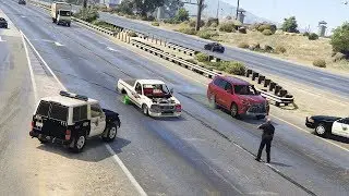 سرقة لكزس سبورت || فلم درباويه بسياره مسروقه  || قراند 5