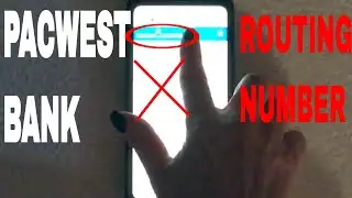 ✅  Pacific Western Bank PacWest ABA Routing Number - Where Is It?  🔴