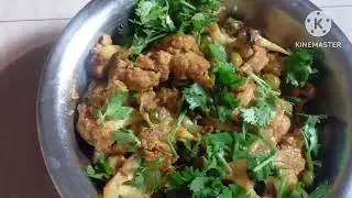 gobhi matar ki sukhi sabji easy recipe like subscribe k&agrave;ro ji 👍💯😋,