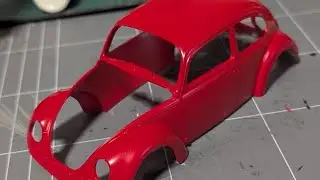 Live scale modelling; creating a Red Baron VW Beetle. Join me at the bench!