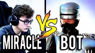 Miracle- Vs BOT DOTA 2 TI7 NEW OPEN AI SKYNET