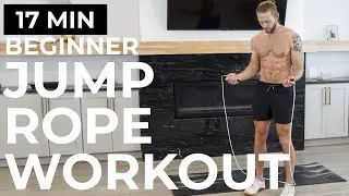 17 MIN BEGINNER JUMP ROPE WORKOUT |  HIIT JUMP ROPE WORKOUT FOR BEGINNER