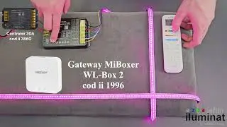 Controlere noi MiBoxer de 20A si 30A. RGB si CCT. Iluminat inteligent de la @iluminat-ieftin.ro