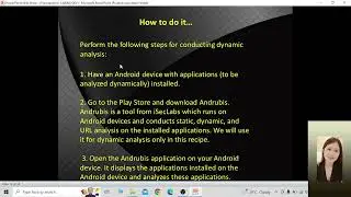 Auditing Mobile Application