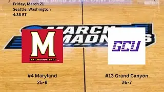 West Region Preview: #4 Maryland vs. #13 Grand Canyon