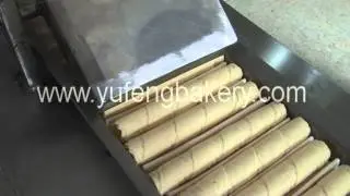Fully Automatic Wafer Rollsto Cream Injector