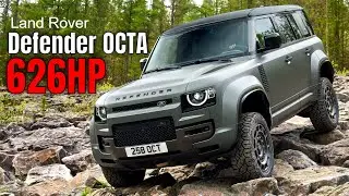 Land Rover Defender OCTA Revealed With 626 Horsepower