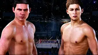 Julio Cesar Chavez vs Naoya Inoue FULL FIGHT | Undisputed Boxing Game AI Simulation (CPU vs CPU)