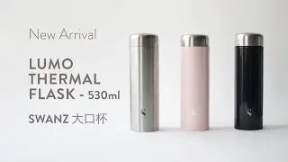 Swanz Lumo Large Thermal Flask: The Biggest Porcelain Thermal Flask