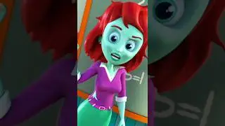 Zombie Teachers Everywhere Kids Song, हर जगह ज़ोंबी शिक्षक #shorts #hindirhymes #spooky #shortvideo