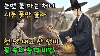 매일 시든 꽃을 천 냥에 사가던 정혼자… 꽃가지 속에 숨겨진 역모의 증거가 드러난 순간 | 야담·민담·전설·설화·옛날이야기·야사·오디오북