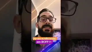 por que n&atilde;o invisto em #BCFF11  #fii #fundoimobili&aacute;rio #fof #vaipelosfundos #rendapassiva