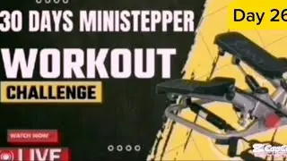 “From Sweat to Snatched! 🔥 30 Days Mini Stepper Workout Challenge”