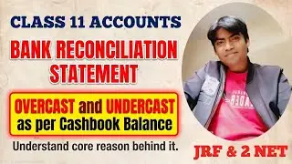 Overcast and undercast in BRS | Class 11 Account BRS