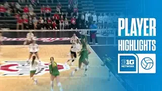 Mimi Colyer Highlights vs. Ohio State | Oregon Volleyball | 10/03/2024