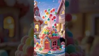 Making A Fantasy Candy House With A Delicious Secret Inside!