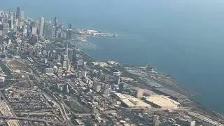 Beautiful Chicago Skyline with Accessible Travels #travel #fly #chicago  #flight 