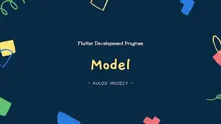 FLUTTER 26 Model (Tutorial Flutter Bahasa Indonesia)
