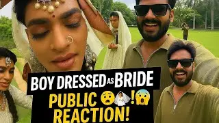 || Ladka Bana Dulhan 😱💄 | Public Reaction Dekhke Hassi Chhoot Gayi!
