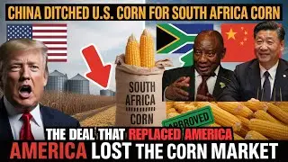 America Just LOST China - U.S. Corn DROPPED For South Africa!