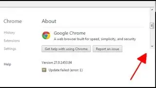 Chrome короткая полоса прокрутки