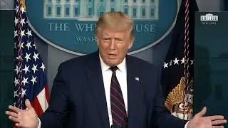 President Donald Trump on The Atlantic story