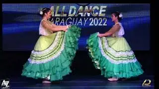 Matãkuñakuera Porãite-Danza Paraguaya Proyección-Dúo-Bailan Alba Franco y Esther Medina