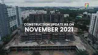 Mana Capitol | Construction update - October | Modern Convertible Homes On Sarjapur Rd | Bangalore