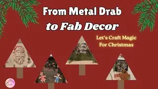 4 идеи для Рождества в деревенском стиле | Crafted-Thrifted-Upcycled