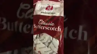 Classic Butterscotch taste test!