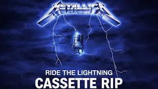 Metallica &ndash; Ride the Lightning (Cassette Rip, First Edition/Pressing | MRIT-769 | Megaforce Records)