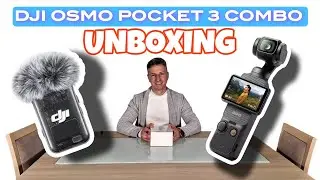 UNBOXING DJI Osmo Pocket 3 Combo 📸