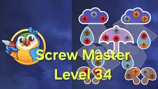 Screw Master: Nuts Jam Puzzle - Level 34