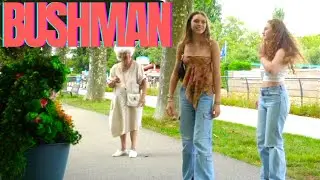 BUSHMAN PRANK: SCARING PEOPLE IN THE STREET FRANCE