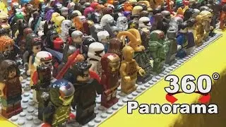 360 Panorama: Cosplayers pose at La Mole Comic Con