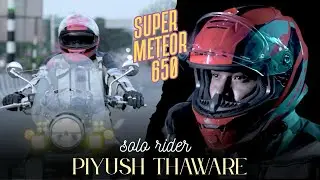 Royal Enfield Super Meteor 650 Celestial Red |Piyush Thaware | SuperMeteor650