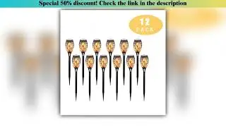 Best 12 Led Solar Garden Light Outdoor Solar Light Waterproof Flickering Flame Torches Lawn Lamp Fo