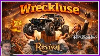 Reviving a Legend ⚙️ Building Vanquish Portal Axles for My Wreckluse