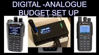 DIGITAL ANALOGUE -BUDGET HAM RADIO SET UP- 2021