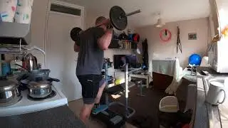 Me doing my new coved 19 lockdown strength training  routine indoors