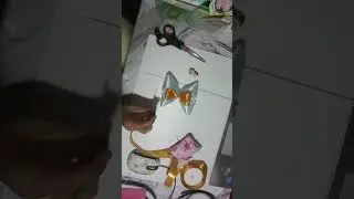 Diy disney  princess jasmine  hair bows #diy