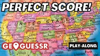 Perfect Score on GeoGuessr by Exploring Small Town USA