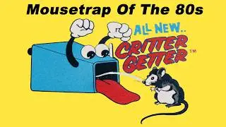 Critter Getter - Why This 1980s Vintage Mouse Trap Is Awesome! Mousetrap Monday. How To Catch Mice