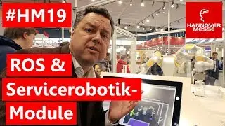 Hannover Messe 2019 LIVE - Pilz pusht ROS und Serviceroboter-Module!