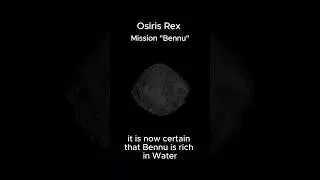 Osiris Rex Mission too Bennu