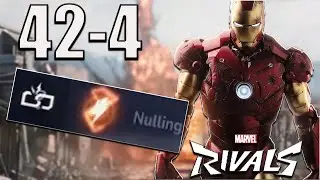 42 Kill Iron Man Domination While 5v6 [Marvel Rivals Closed Beta]